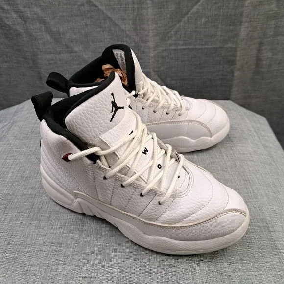 %Nike Air Jordan Retro 12 “Twist” Metallic Red Preschool Size 2.5Y AJ27 - Picture 2 of 12